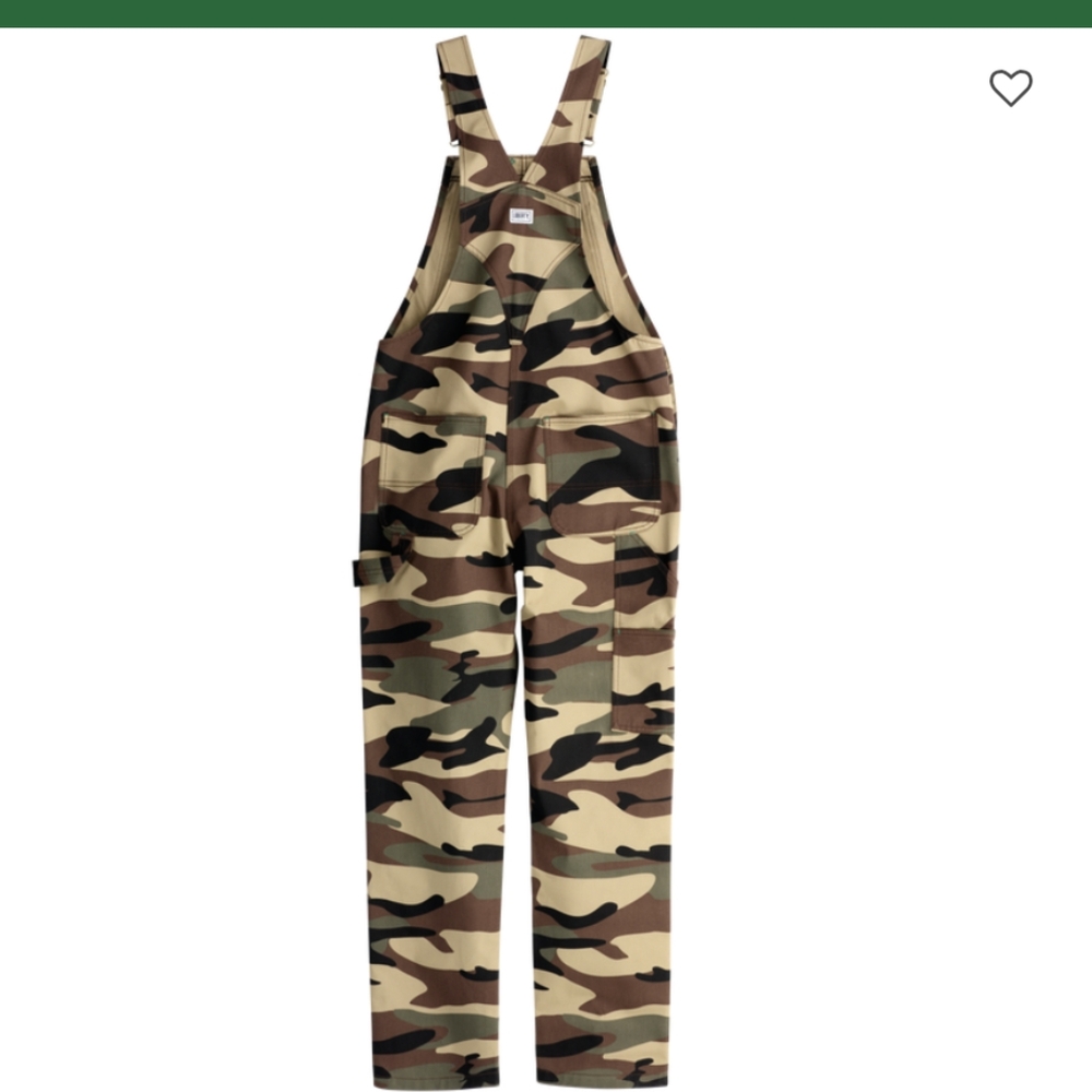 Liberty Women's Camo Bib Overall worn 1x - Picture 3 of 5